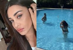 Belen Rodriguez e Elio Lorenzoni: vacanza in famiglia? Ecco la foto