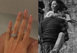Belen si sposa con Elio Lorenzoni: la foto sui social e il "Si"