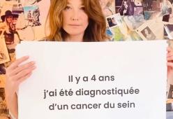 Carla Bruni: “Ho avuto un tumore al seno, mammografia mi ha salvato”