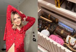 Chiara Ferragni mostra l'armadio della casa nuova: le foto