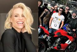 Michelle Hunziker, Alessandro Carollo le dedica una t-shirt