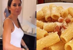 Elisabetta Gregoraci, carbonara con la pancetta: “A Nathan piace”
