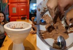 Gelato in toilette: ristorante criticato per una trovata audace