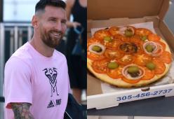 La pizza di Messi fa indignare i social: lo sfottò degli avversari