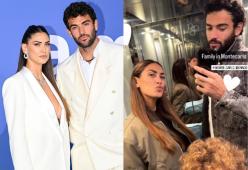 Melissa Satta e Matteo Berrettini, vacanza di famiglia a Montecarlo