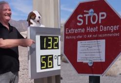 Stati Uniti, i 56° della Death Valley diventa "attrazione" per turisti