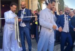 Valerio Scanu si è sposato con Luigi Calcara