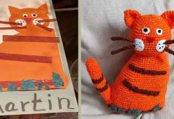 Un'artista trasforma i disegni dei bambini in peluche all’uncinetto