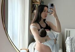 Aurora Ramazzotti torna sui social, il selfie con il piccolo Cesare