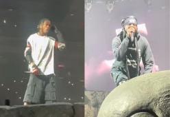 Playboi Carti ospite a sorpresa di Travis Scott a Los Angeles