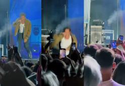 Incidente Tananai, brutta caduta dal palco durante il concerto
