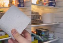 Carta igienica nel frigorifero: perché è un rimedio utile