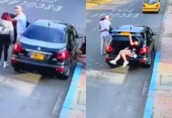 Consola la fidanzata ed indica all'amante dove nascondersi: il video
