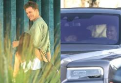 Paparazzati Tom Brady e Irina Shayk: carezze e sguardi complici
