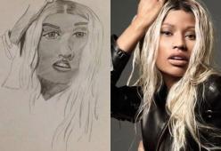Nicki Minaj ha bloccato un fan su Twitter per un ritratto non gradito