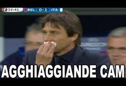 Ecco l'"Agghiaggiande Cam" di Belgio-Italia degli Autogol!