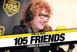 Fiorella Mannoia a 105 Friends: "Non canto cose in cui non credo"