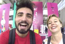 Bryan allo stand Zitto per scoprire tutte novità che coloreranno la stagione autunno-inverno