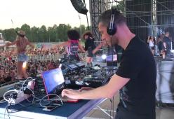 Con Max Brigante nel backstage degli I-Days 2017 prima del Mamacita show! 