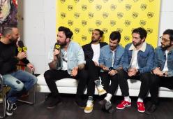 Sanremo 2019, gli Ex-Otago ai microfoni di Dario Spada: "Siamo riusciti a trasformare la rabbia di Genova in grinta e gioia"