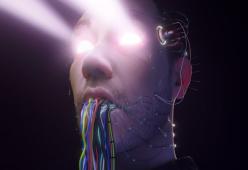 Distorted Light Beam
