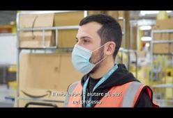 Il centro di distribuzione di Colleferro, in provincia di Roma festeggia la sua AMAZON STAR