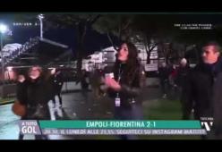 Molestie in diretta Tv alla giornalista Greta Beccaglia, ora è caccia al colpevole