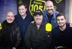 Christian De Sica, Gianmarco Tognazzi e Francesco Bruni a 105 Friends per presentare il film Sono solo fantasmi!