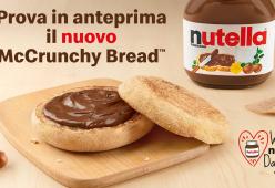Breve storia del “World Nutella Day®”: dal primo post nel 2007 all’anteprima di McCrunchy  Bread con NUTELLA®, oggi da McDonald’s!