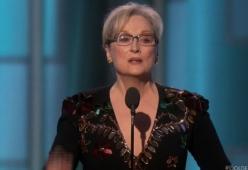 Meryl Streep attacca Donald Trump ai Golden Globes: “La violenza invita alla violenza"