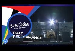 Diodato emoziona cantando in un’Arena di Verona deserta per Eurovision 2020