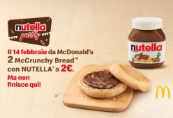 Per San Valentino porta la tua dolce metà al Nutella® Party da McDonald’s 