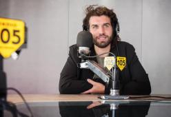 Federico Clapis a 105 Mi Casa: " Noi vegani mangiamo bene"