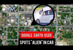 Google Earth e l’incredibile scoperta: c’è un alieno che viaggia in macchina
