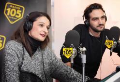 Il cast di "Flashdance" a 105 Night Express con Dario Spada