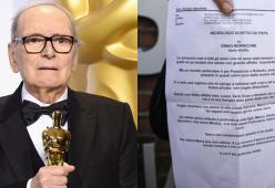 Ennio Morricone ha scritto il suo necrologio da solo: "Funerali privati perché non voglio disturbare"