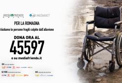 "MEDIASET PER LA ROMAGNA": insieme per aiutare le persone fragili colpite dall'alluvione 