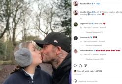 Beckham bacia la figlia Harper e si accende la polemica