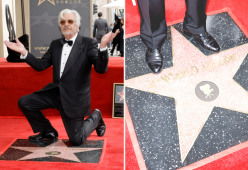 Giancarlo Giannini riceve una stella sulla Walk of Fame