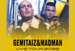 Partecipa al GEMITAIZ & MADMAN LIVE Tour!