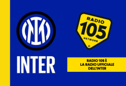 Siamo lieti di annunciare che Radio 105 è radio partner ufficiale dell'Inter