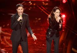Gessica Notaro e Antonio Maggio cantano a Sanremo 2020 La faccia e il cuore, scritta da Ermal Meta
