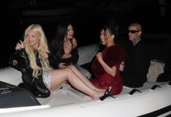 Kardashian show con Travis Barker a Portofino