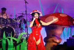 Katy Perry shock: le si blocca un occhio durante il live