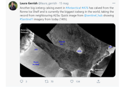 In Antartide si è staccato l’iceberg più grande del mondo

