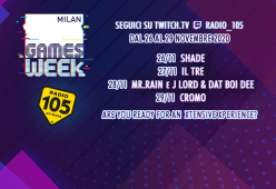 Arriva Milan Games Week-X, “XTENSIVE XPERIENCE”: Radio 105 è Radio Ufficiale