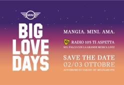 Arrivano i MINI Big Love Days (e siete tutti invitati!)