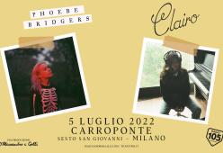 Phoebe Bridgers e Clairo al Carroponte il 5 luglio: Radio 105 è radio partner