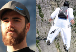 Concorrente di Tu sì que vales si schianta facendo base jumping 
