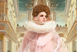 L'ultimo look di Achille Lauro di Sanremo 2020 è dedicato alla Regina Elisabetta I